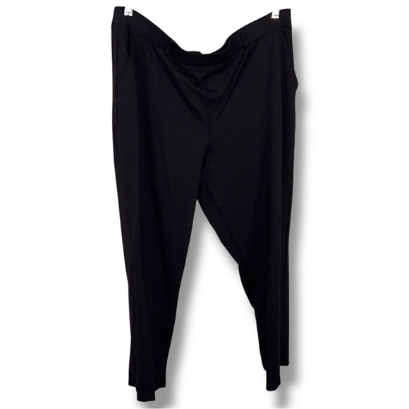 NWT Size 20 Mary Crafts Black Pull On Pants Stretch Plus Jeggings Legging - Picture 1 of 13